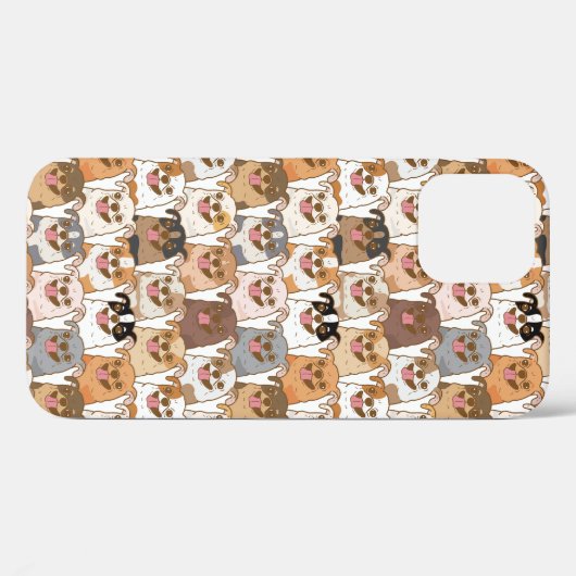 Chihuahua Pattern Case-Mate iPhone Case (Achterkant (horizontaal))