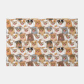 Chihuahua Pattern Deurmat (Voorkant)