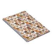 Chihuahua Pattern Notitieboek (Rechterzijde)