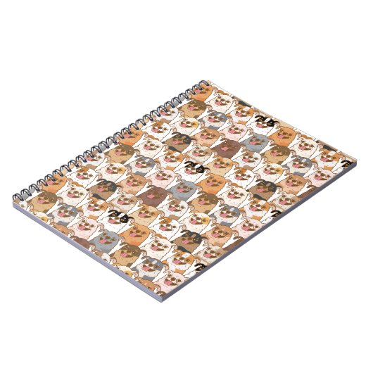 Chihuahua Pattern Notitieboek (Linkerzijde)