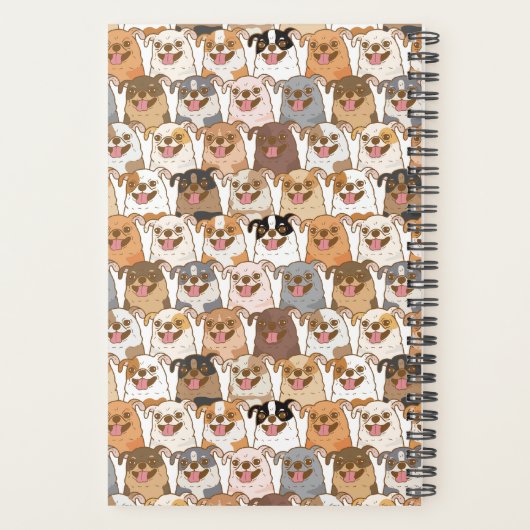 Chihuahua Pattern Planner (Achterkant)