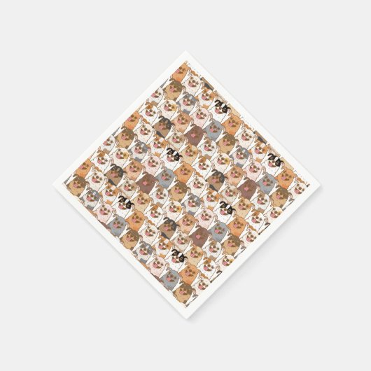 Chihuahua Pattern Servet (Hoek)