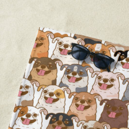 Chihuahua Pattern Strandlaken