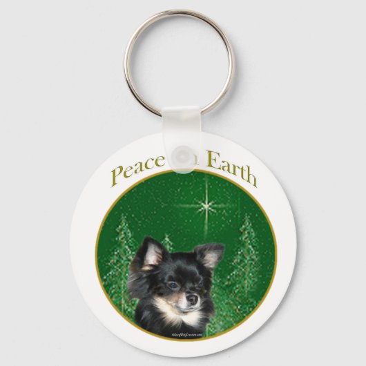 Chihuahua Peace Sleutelhanger (Voorkant)