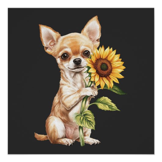 Chihuahua   perfect poster (Voorkant)