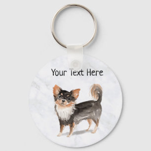 Chihuahua Personalized Keyring Sleutelhanger