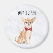 Chihuahua Personalized Magnet (Voorkant)