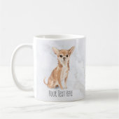 Chihuahua Personalized Mug Koffiemok (Links)