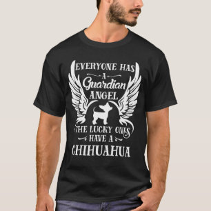 Chihuahua pet dog guardian angel t-shirt