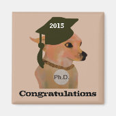 Chihuahua Ph.D Afstuderen Magneten (Voorkant)