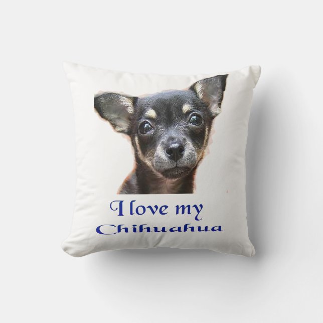 Chihuahua pillow kussen (Voorkant)