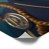 Chihuahua piloot kapitein poster (Hoek)