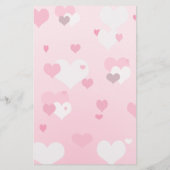 Chihuahua Pink & White Hearts Flyer (Achterkant)