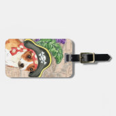 Chihuahua Pirate Bagagelabel (Voorkant horizontaal)