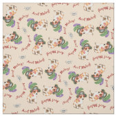 Chihuahua Pirate Fabric Stof (Swatch)