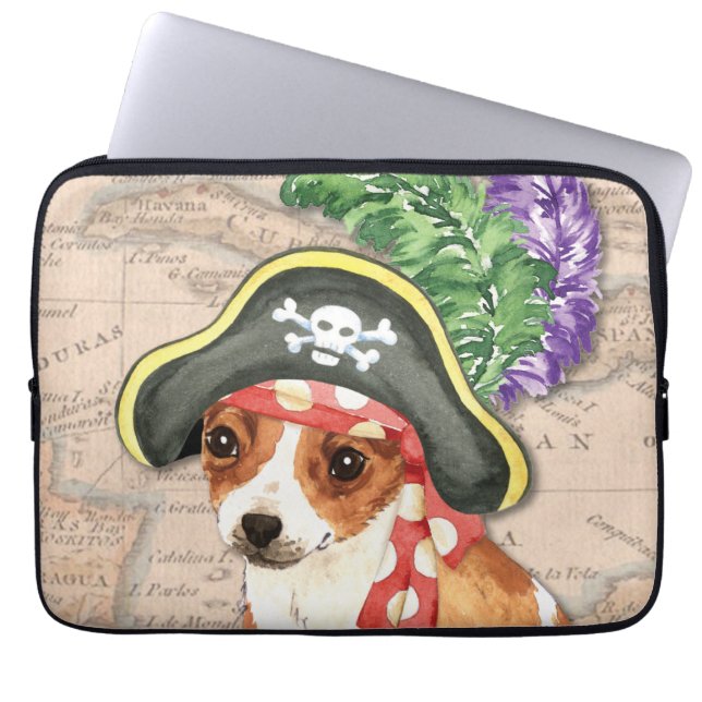 Chihuahua Pirate Laptop Sleeve (Voorkant)