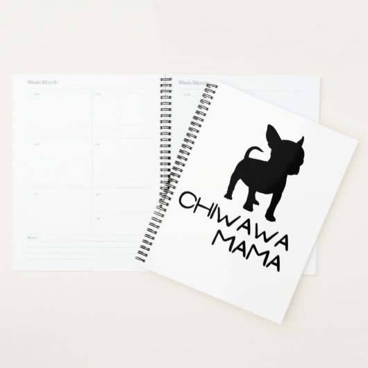 Chihuahua planner (Display)