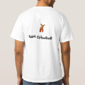 chihuahua, Pocket Pups T-shirt (Achterkant)