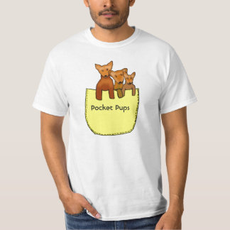 chihuahua, Pocket Pups T-shirt