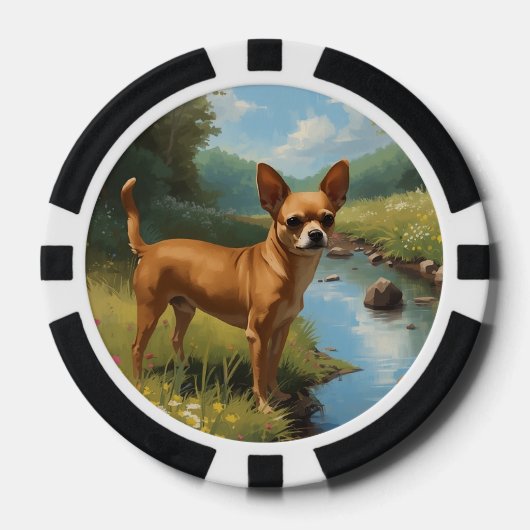 Chihuahua Poker Chips (Voorkant)