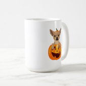 Chihuahua Pompoen Koffiemok (Voorkant rechts)