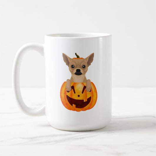 Chihuahua Pompoen Koffiemok (Links)