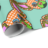 Chihuahua Pop Art Cadeaupapier (Rol Hoek)