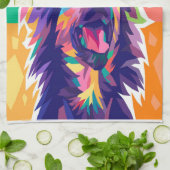 CHIHUAHUA POP ART_Dog Lover Theedoek (Gevouwen)