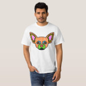 Chihuahua Pop Art T-shirt (Voorkant volledig)