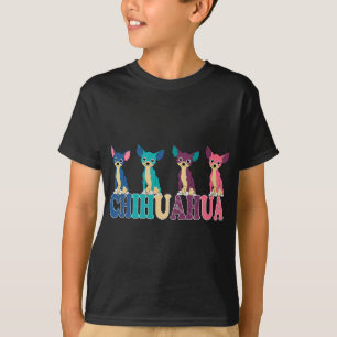 Chihuahua Pop Art T-shirt Puppy Smallest Dog Chiwa