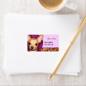 Chihuahua Portrait Etiket (Insitu)