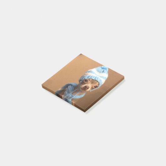 Chihuahua post-it notes (Schuin)
