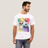 Chihuahua Pride: klein maar echt machtig T-shirt (Voorkant volledig)