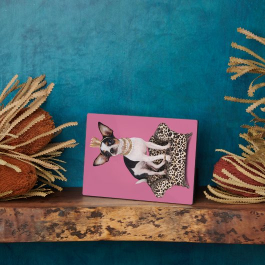 Chihuahua Princess Fotoplaat (Zijkant)