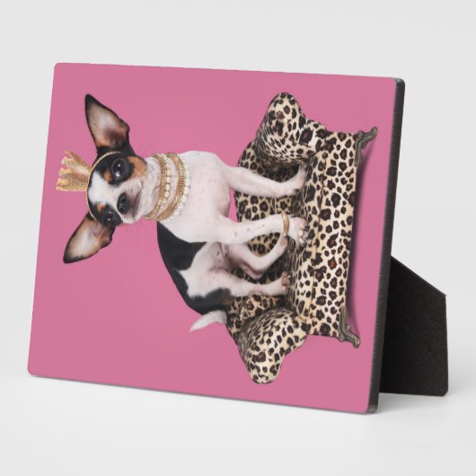 Chihuahua Princess Fotoplaat (Zijkant)