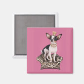 Chihuahua Princess Magneet (Voorkant / Achterkant)