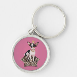 Chihuahua Princess Sleutelhanger