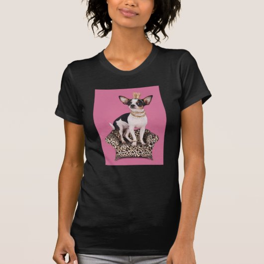 Chihuahua Princess T-shirt (Voorkant)
