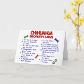 CHIHUAHUA Property Laws 2 Kaart (Gele Bloem)