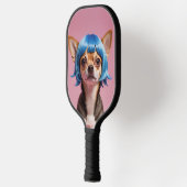 Chihuahua pruik pickleball paddle (Links)