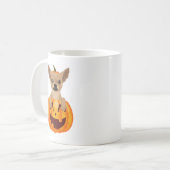 Chihuahua Pumpkin Koffiemok (Voorkant links)