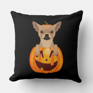 Chihuahua Pumpkin Kussen