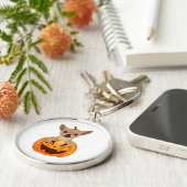Chihuahua Pumpkin Sleutelhanger (Zijkant)