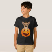 Chihuahua Pumpkin T-Shirt (Voorkant volledig)