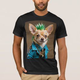 CHIHUAHUA PUNK GESTEENTE 11 T-SHIRT