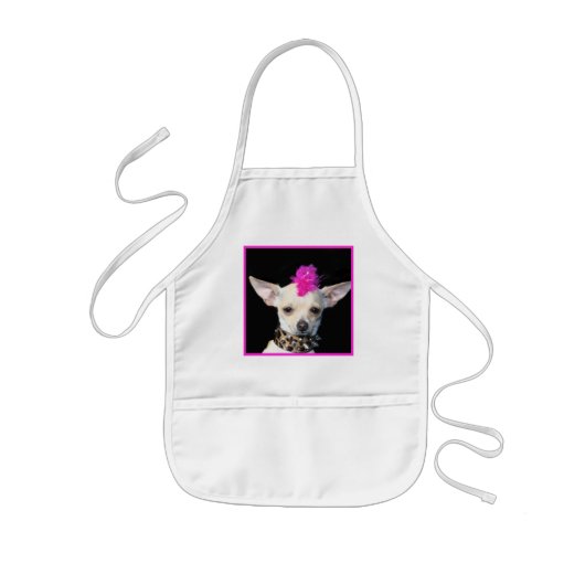 Chihuahua Punk Kinder Schort (Voorkant)