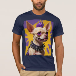 CHIHUAHUA PUNK ROCK 2 T-SHIRT