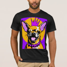 CHIHUAHUA PUNK ROCKER 7 T-SHIRT