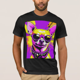 CHIHUAHUA PUNK ROCKER 8 T-SHIRT