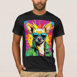 CHIHUAHUA PUNK ROCKER 9 T-SHIRT